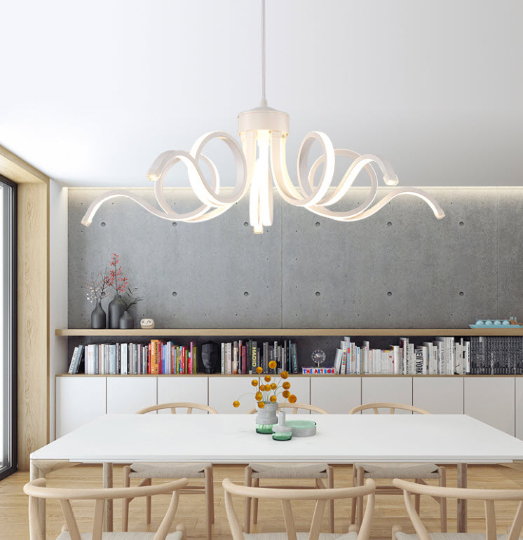 Đèn thả trần led nghệ thuật Qiao QJ51
