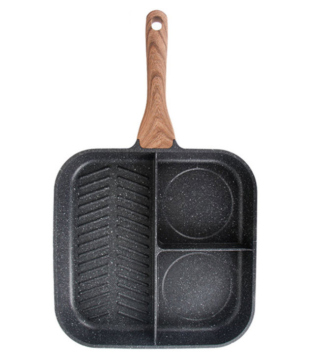 Chảo vân đá đa năng 28cm Ishuai IS1771