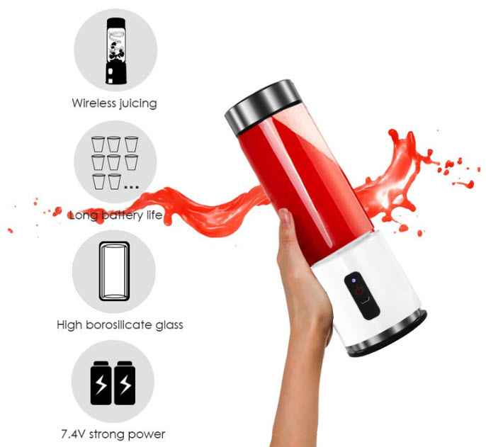 Máy xay sinh tố mini dùng pin BioloMix BL912