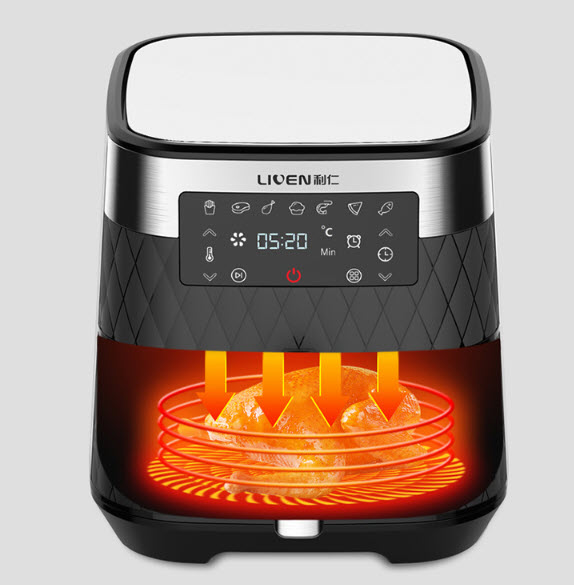 Nồi chiên không dầu 5L5 Liven D5500