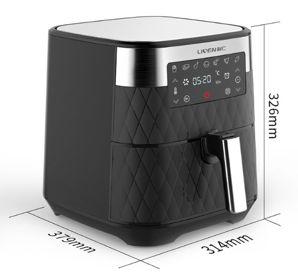 Nồi chiên không dầu 5L5 Liven D5500
