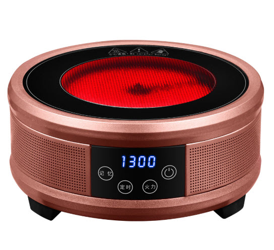 Bếp hồng ngoại mini đun ấm trà Elomen GL0118