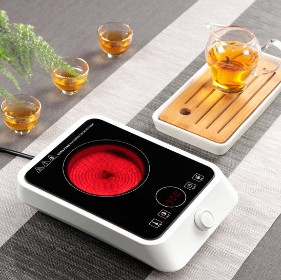 Bếp hồng ngoại mini đun ấm trà Elomen GL0127