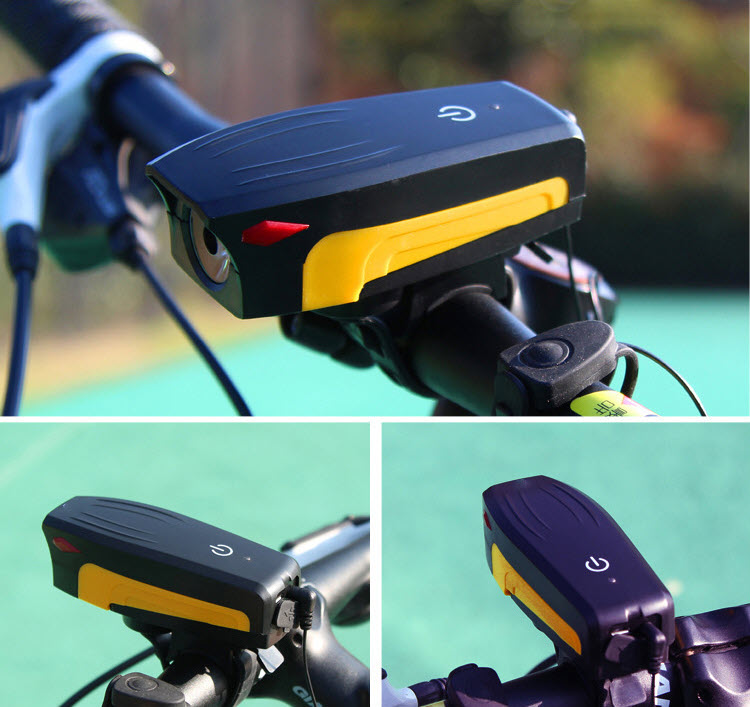 Đèn pha đèn gắn xe đạp Fujizhe F7599