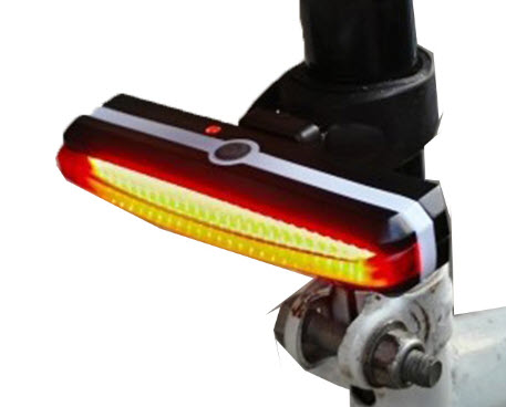 Đèn báo hiệu gắn sau xe đạp Fujizhe F2266