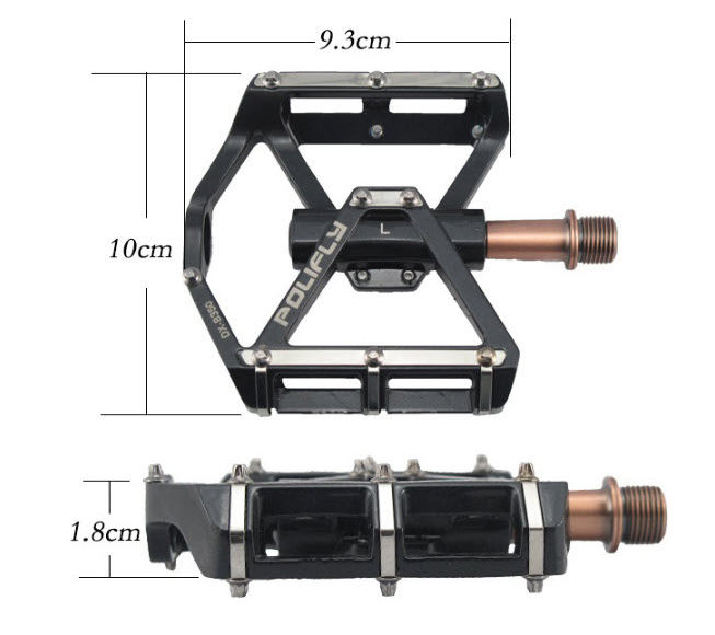 Pedal bàn đạp xe đạp Polifly DXB350