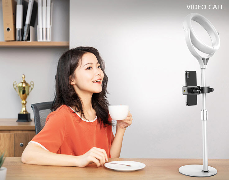 Đèn led livestream selfie 20cm Funipica F537