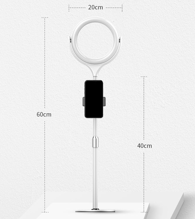 Đèn led livestream selfie 20cm Funipica F537