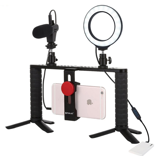 Đèn livestream review sản phẩm Puluz PKT3028