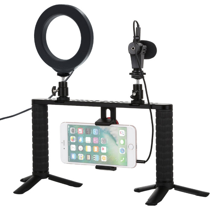 Đèn livestream review sản phẩm Puluz PKT3028