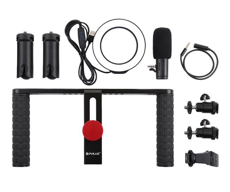 Đèn livestream review sản phẩm Puluz PKT3028