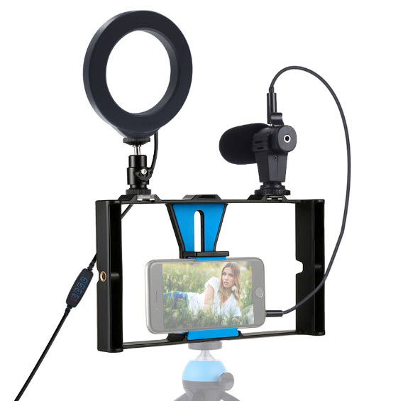 Giá gắn điện thoại quay phim di động Puluz PKT3027