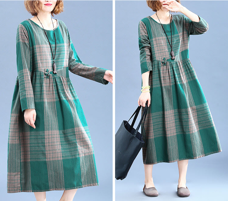 Đầm suông hoa văn cotton nữ SmallApple SA005