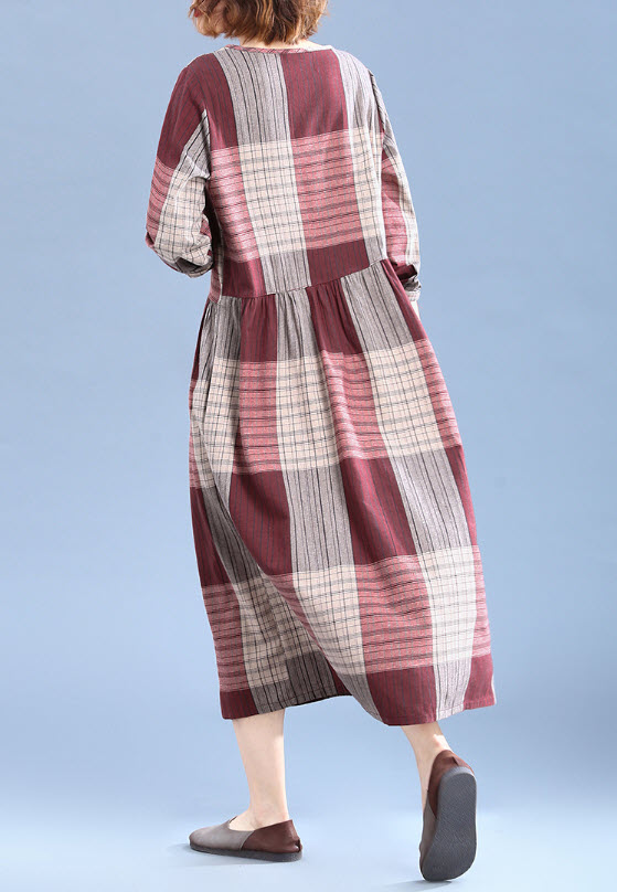 Đầm suông hoa văn cotton nữ SmallApple SA005