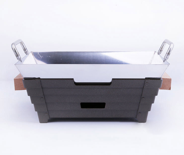 Khay hấp cá kèm bếp cồn hâm nóng hải sản các món ăn buffet OG7811B