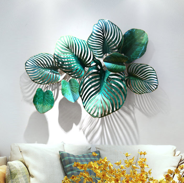 Khung trang trí tường chiếc lá Snnei SM4157