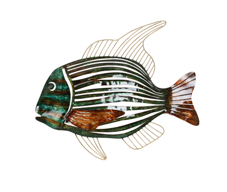 Cá 3D trang trí tường Snnei SM64998
