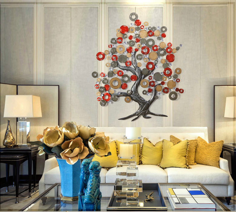 Cây 3D art trang trí tường Snnei SM2119