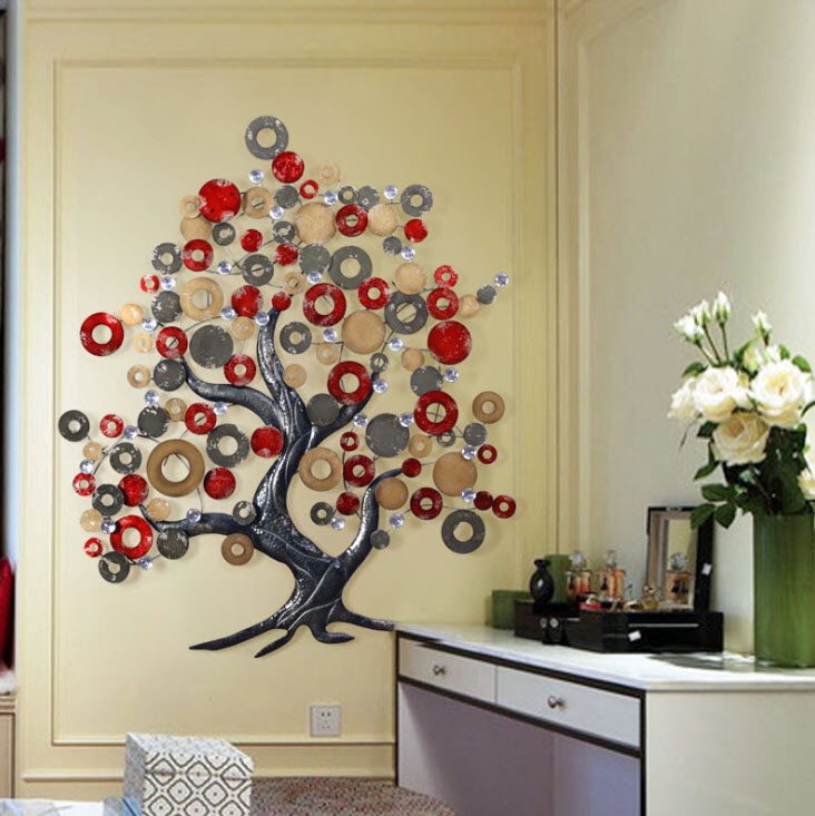 Cây 3D art trang trí tường Snnei SM2119