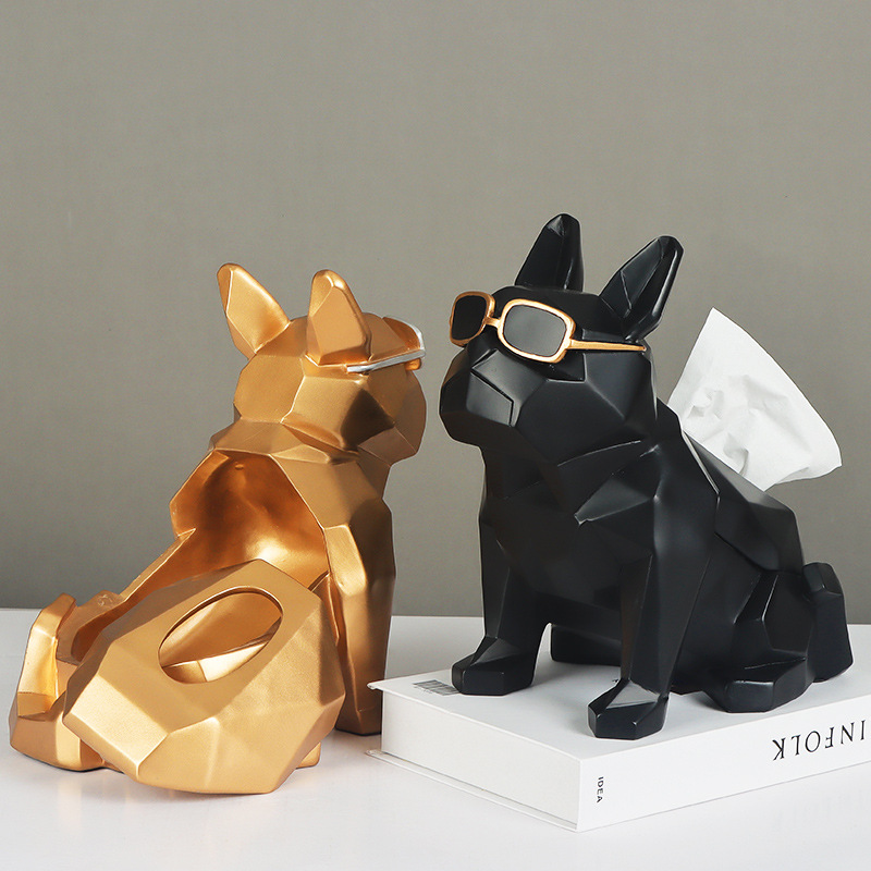 Hộp đựng khăn giấy chó Bull Goodluck QYX19