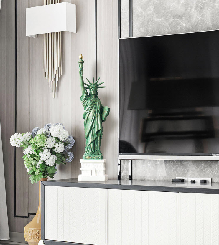 Đồ trang trí tượng Nữ Thần Tự Do LifeDecor ZH1219A