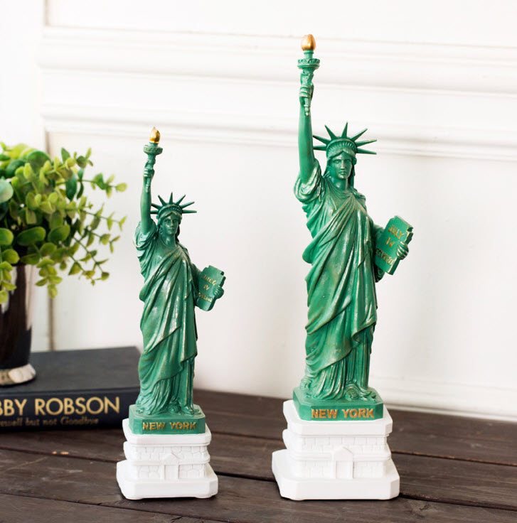 Đồ trang trí tượng Nữ Thần Tự Do LifeDecor ZH1219A