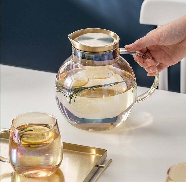 Bộ bình ly đựng nước thủy tinh William WLL005