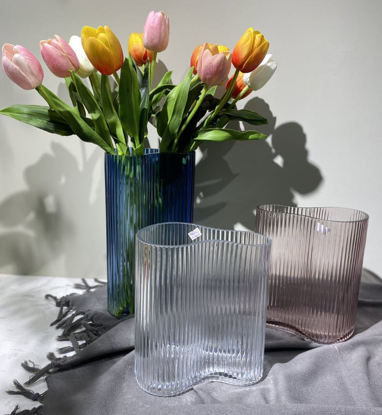 Bình bông thủy tinh Bixuan BX8214