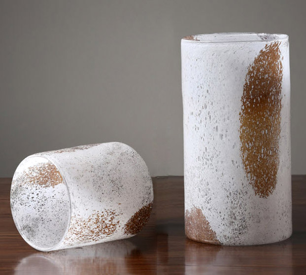 Bình bông thủy tinh handmade Bixuan FGZ428