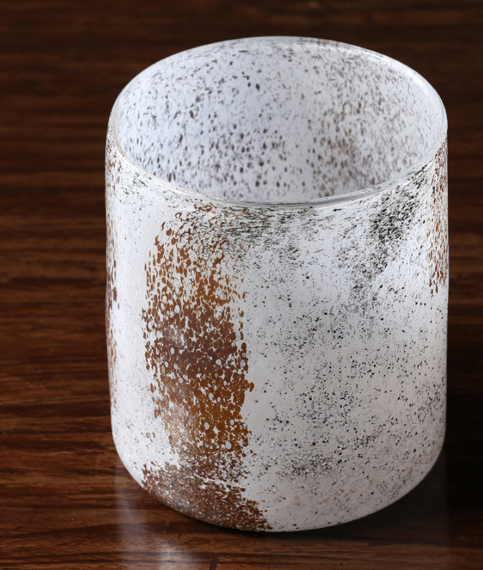 Bình bông thủy tinh handmade Bixuan FGZ428