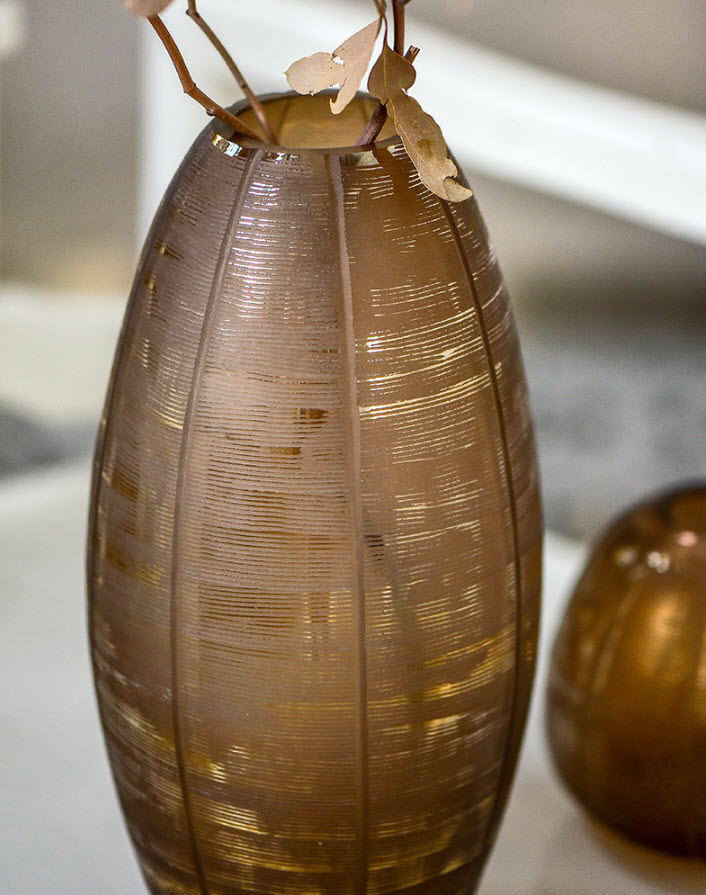 Bình bông thủy tinh handmade Bixuan BXS8611