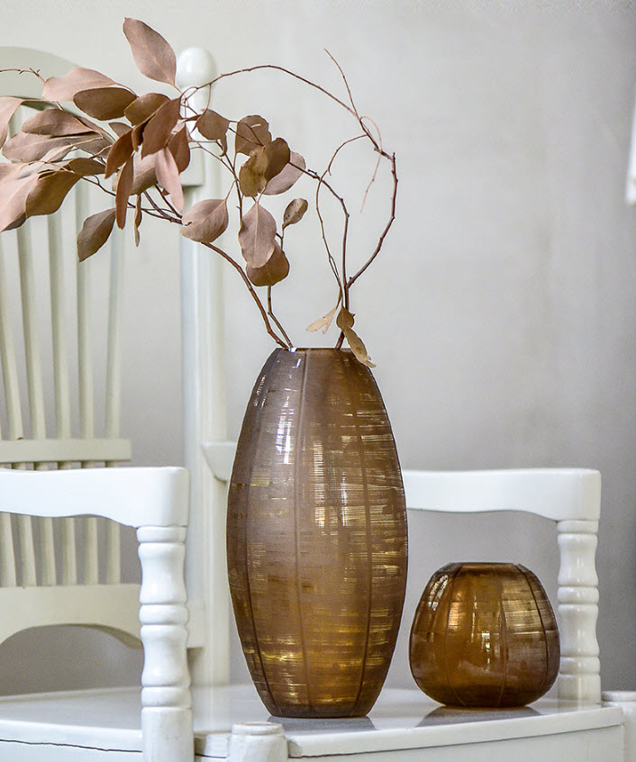 Bình bông thủy tinh handmade Bixuan BXS8611