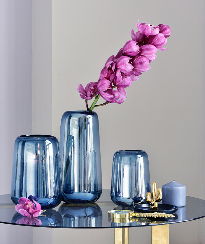 Bình bông thủy tinh handmade Bixuan BX1318