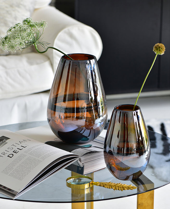 Bình bông thủy tinh handmade Bixuan BX1927