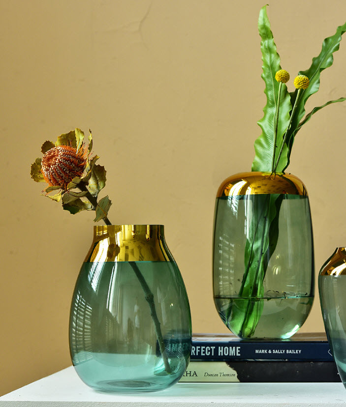 Bình bông thủy tinh handmade Bixuan HZ6005