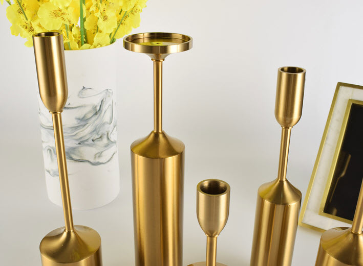 Chân nến trang trí 6 món Hibee HB54454