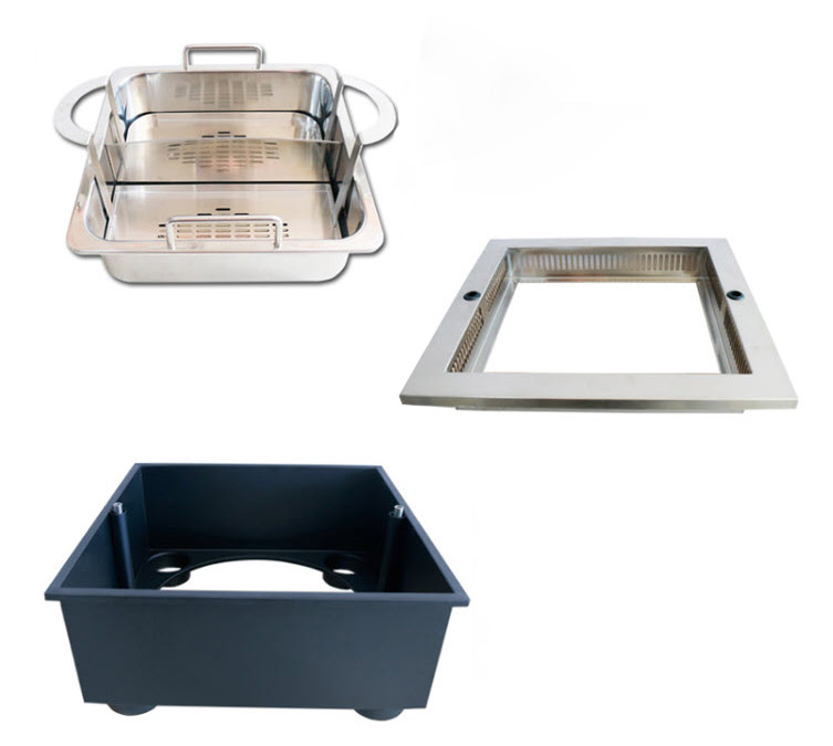 Lẩu điện nâng tự động cho nhà hàng Yawei YW001