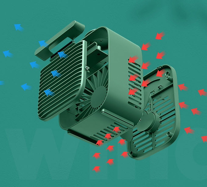 Quạt hơi nước mini SmartFrog R012