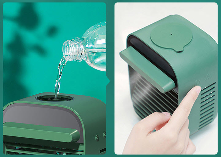 Quạt hơi nước mini SmartFrog R012