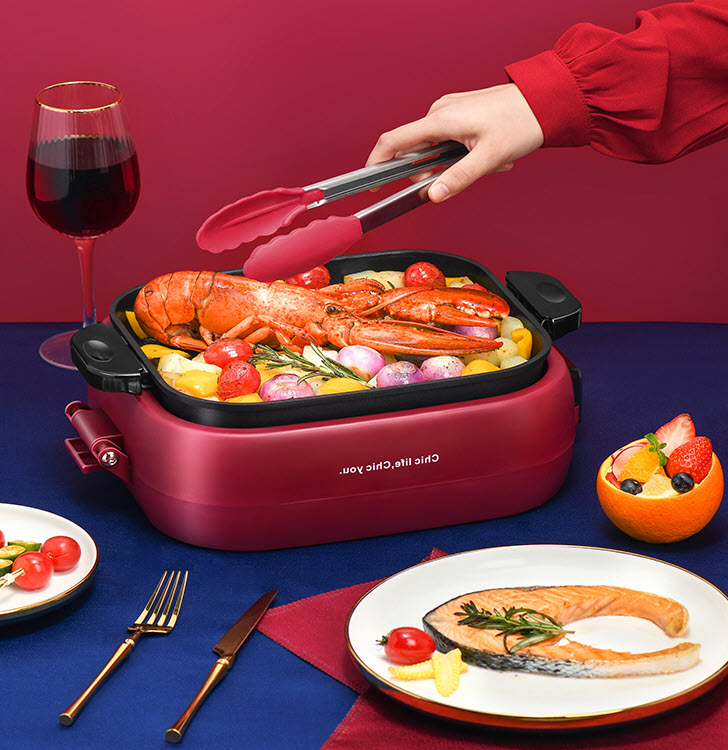 Nồi đa năng ăn lẩu nướng BBQ Aoran A3