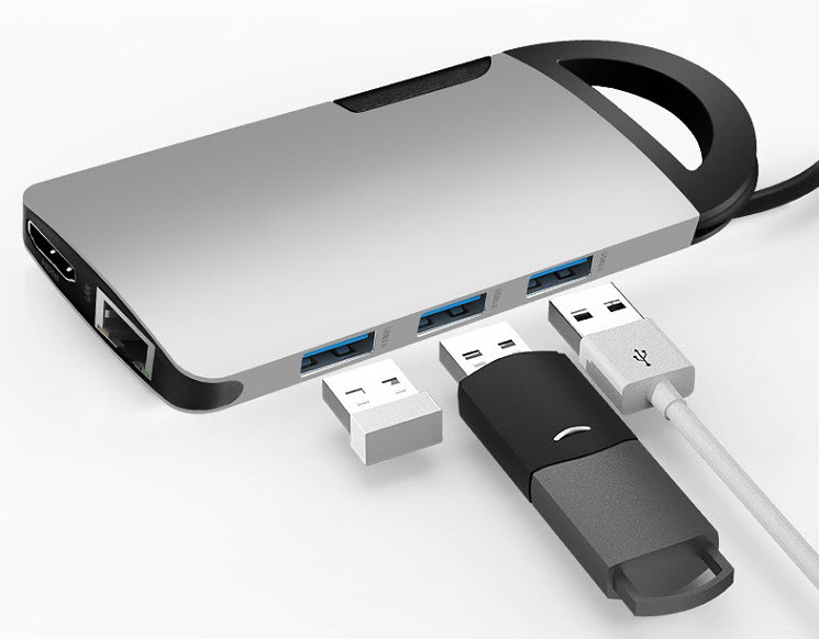 Hub kết nối Laptop với thiết bị khác Galdor GDC21