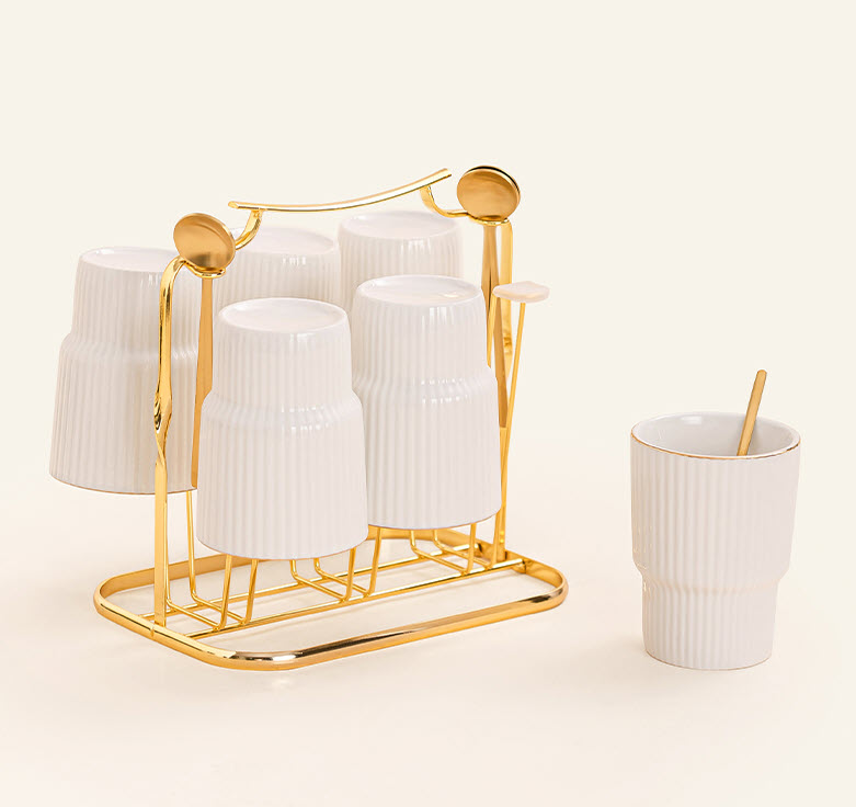 Bộ bình ly đựng nước sứ Forsuna FR001