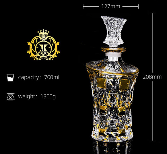 Bộ bình ly uống rượu tây Jin JX923905