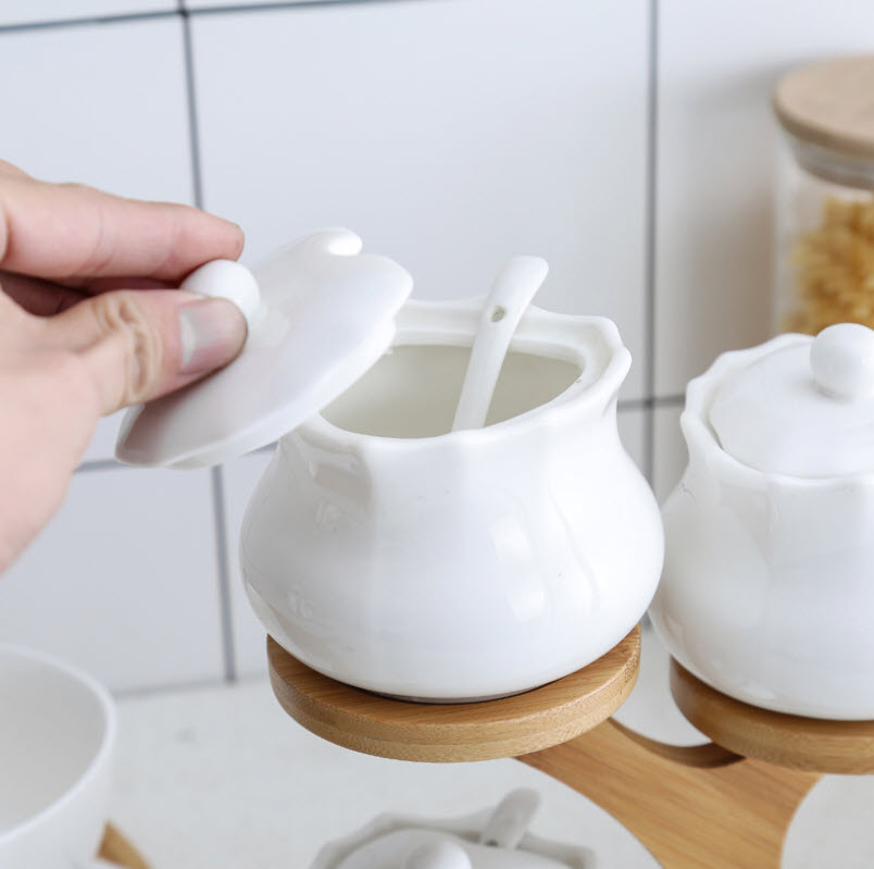Bộ đựng gia vị 4 ngăn Garley A7172