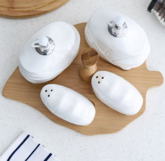 Bộ đựng gia vị nhà hàng Garley A7163