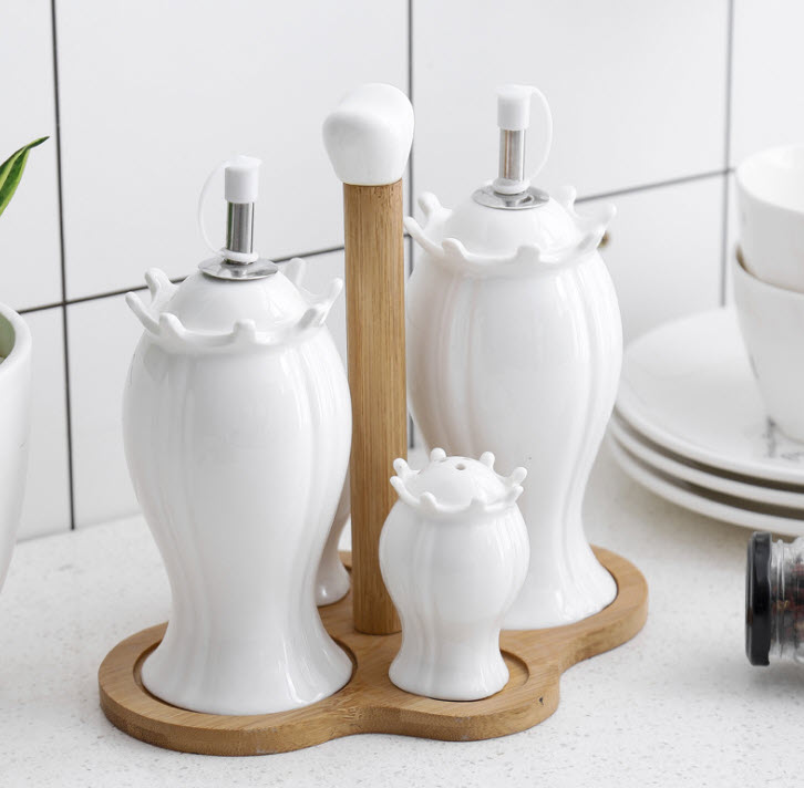 Bộ đựng gia vị bàn ăn Garley A7184