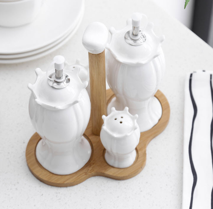 Bộ đựng gia vị bàn ăn Garley A7184