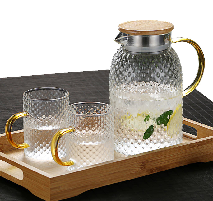 Bộ bình ly đựng nước thủy tinh Peaceful XH122