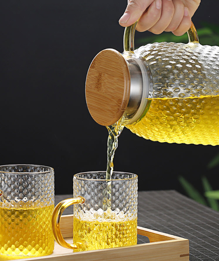 Bộ bình ly đựng nước thủy tinh Peaceful XH122