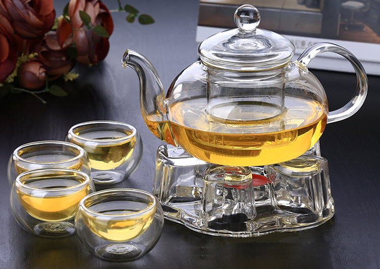 Ly uống trà thủy tinh 2 lớp Peaceful XH021